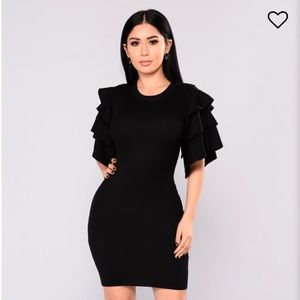 Black Faahion Nova Dress